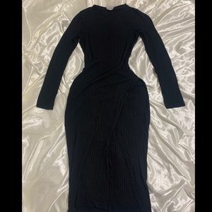 Black fashion nova dress